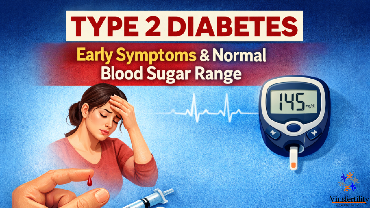 टाइप 2 डायबिटीज के शुरुआती लक्षण और ब्लड शुगर लेवल नॉर्मल रेंज